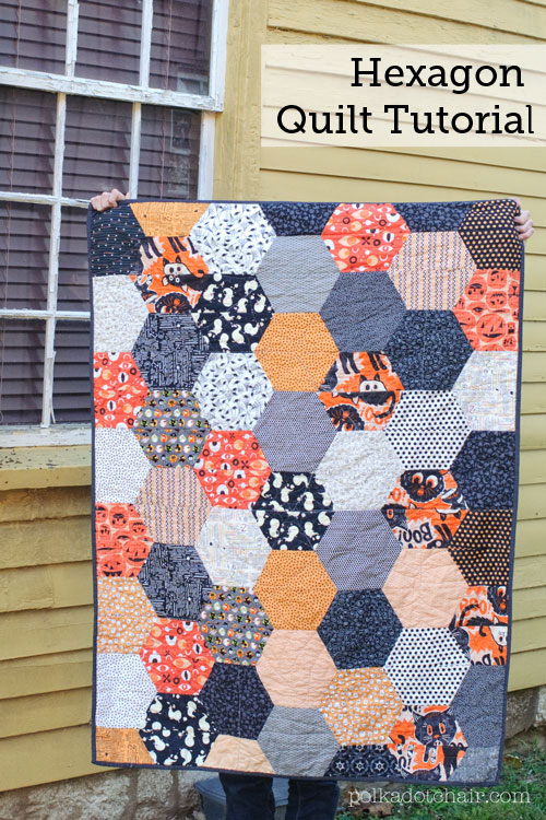 Free Quilt Tutorial Hexagon Quilt I Sew Free