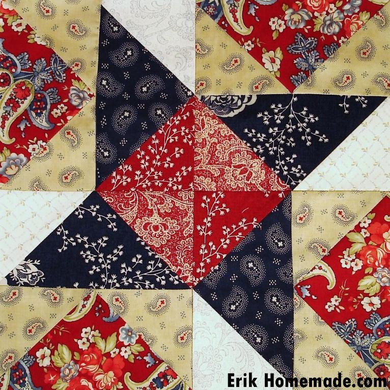 Free Quilt Pattern Mosaic Star Quilt Block I Sew Free