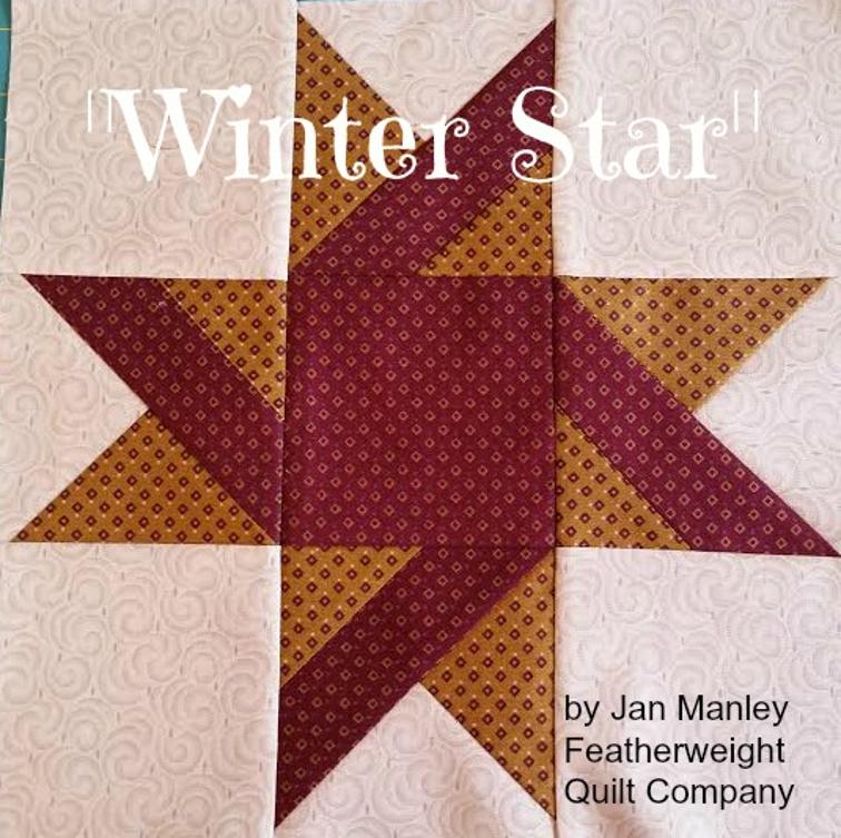 Free Quilt Pattern Winter Star