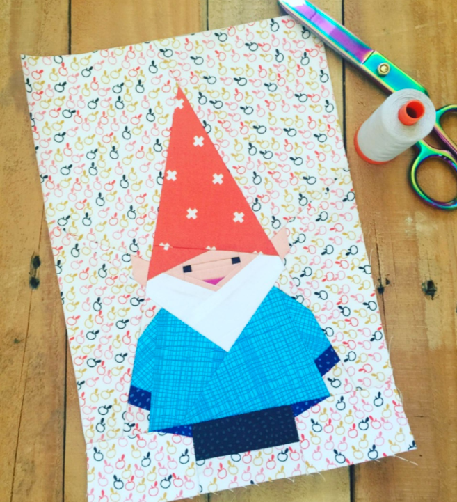 Free Quilt Pattern Mr Gnome I Sew Free