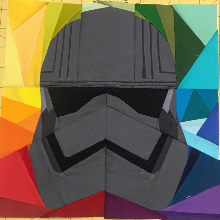 Free Quilt Pattern Captain Phasma Stormtrooper I Sew Free