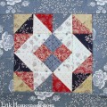 Free Quilt Pattern: Confetti Star Block