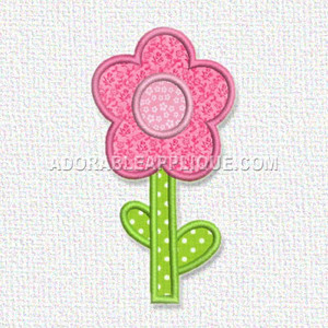 Free Embroidery Design: Flower • I Sew Free